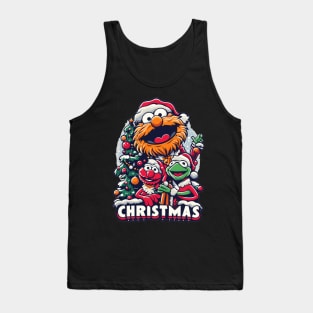 Santa Claus and Muppet Christmas Carol Tank Top